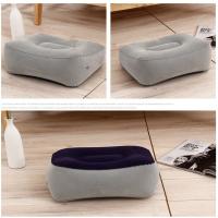 Almohada De Pie Inflable Suave Para Viaje Oficina Hogar Soporte Para Pies Relajante Ottoman De PVC Pieza Individual - details 2