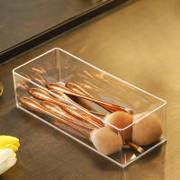 Caja De Almacenamiento Para Maquillaje Acrílico Transparente Organizador De Escritorio Para Labiales Y Cosméticos Compartment Para Mesita De Noche - details 0