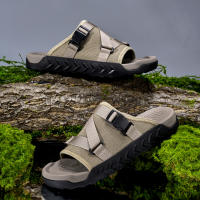 Zapatillas De Verano Ajustables Para Hombre Antideslizantes Cómodas Tallas 39-45 Color Negro Caqui Verde Uso Exterior - details 5