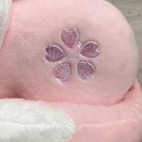 Muñeco De Peluche Yae Miko Juego Peluche De Fox Juguetes Para Cosplay Cojín De Terciopelo Relleno De Poliéster Regalos De Navidad Unisex - details 4