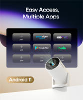 Proyector Portátil Magcubic Android 11 4K 1280*720P HY300 pro Con Dual Wifi 290ANSI 180° Flexible BT5.0 Cine Al Aire Libre - details 16
