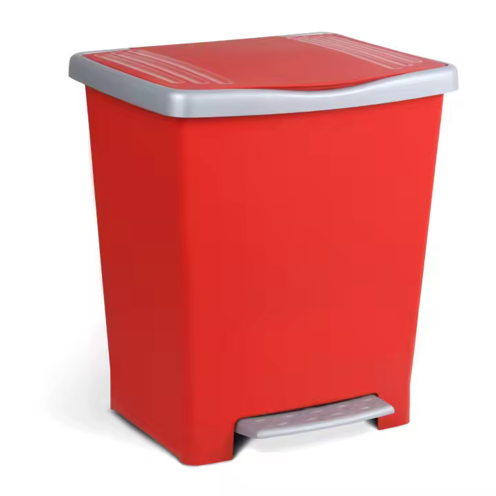Cubo de Basura Tatay Millennium Rojo Pedal 1101409 - 1