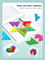 Juegos De Mesa Divertidos Para Niños Y Niñas Formas Y Colores Avanzado Nivel Juguete Educativo De Lógica Y Pensamiento - details 2