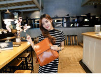 Nueva Mochila Para Mujer Retro Suave Estilo Universitario Mini Mochila De Moda De Guangdong Material PU Con Lining Orgánico - details 0