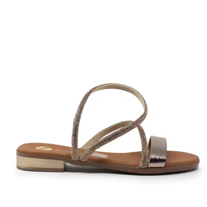 Sandalias planas de Mujer TINA KIZ 5586 CAVA SANDALIA TUBULAR CAVA 35141 25V - 1