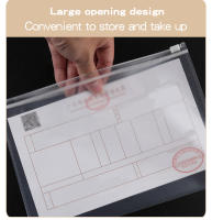 Bolsas De Archivo Transparentes Y Impermeables Para Exámenes Y Viajes De Negocios A4 A5 A6 Con Cierre De Cremallera Pack De 10/20/30 Pcs Suministros Para La Oficina - details 6