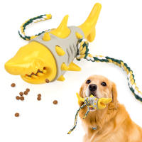 Juguetes Para Morder De Perro En Forma De Tiburón Con Correa Juguetes Interactivos Para Limpieza De Dientes Y Entrenamiento Resistentes Al Morder Suplemento Para Mascotas - details 9