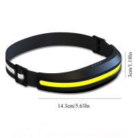 Linterna Frontal COB Recargable Para Exteriores Y Camping Luz De Trabajo Roja Y Blanca Para Correr Por Noche Pesca Y Excavación - details 8