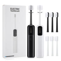 Cepillo De Dientes Eléctrico Rotativo Para Adultos Cuidado Oral Blanqueamiento De Dientes Recargable Por USB 30000-50000 Movimientos Por Minuto 4 Modos De Funcionamiento - details 0