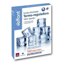 Velfont Funda algodón Almohada Termorreguladora Outlast.Proporciona  frescor,absorción del sudor y una traspilidad natural. - details 0