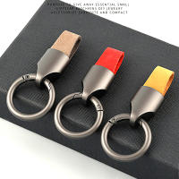 Llavero De Titanio Y Cuero Vacío Llavero De Coche Para Hombre Llavero De Colgante Creativo Accesorio Pequeño EDC Regalo Ideal Para Exteriores - details 8