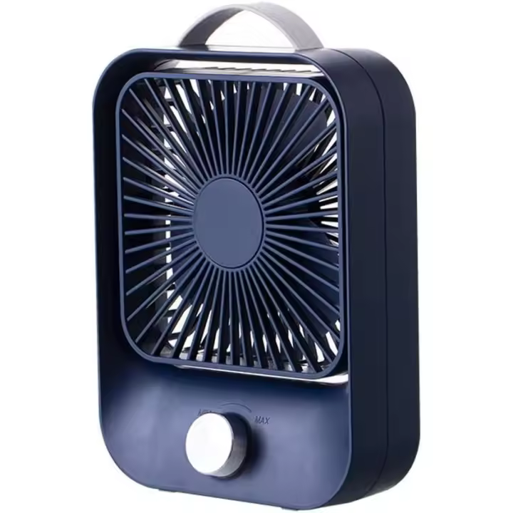 Ventilador de mano, ventilador USB, ventilador de mano, control de velocidad de carga USB, 1 pieza - 1