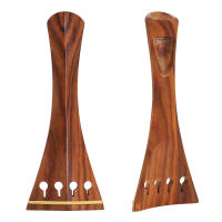 Juego De Accesorios Para Violín 7 Piezas Set Inlaid De Rosas Madera De Cerezo Con Reposabrazos Ajuste De Tono Y Pie De Vino Para Violines 3/4 Y 4/4 - details 7