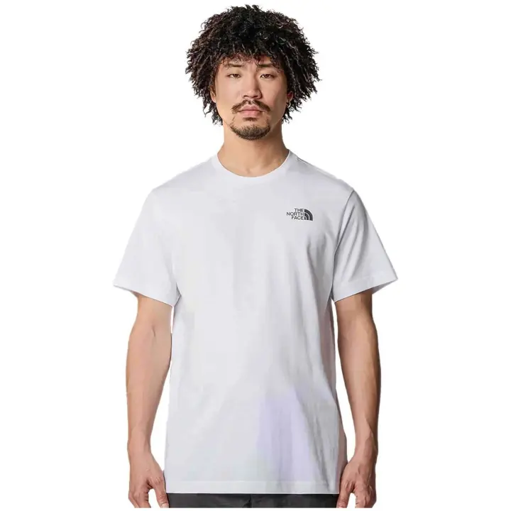 Camisetas marca The North Face modelo Nf0A89Fpfn41 para hombre en color blanco - 1