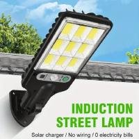 Lámparas De Calle Solar Impermeables Con Sensor De Movimiento Para Jardín Y Patio Iluminación Rural Exterior Moderno LED Ajustable - details 0