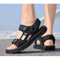 Par De Zapatos Casuales Para Hombre Moda Verano Resistente Al Desgaste Sandalias Deportivas Trendy Para Playa Y Uso Diario Talla Unida Material Superior De Tela Y Suela EVA - details 10