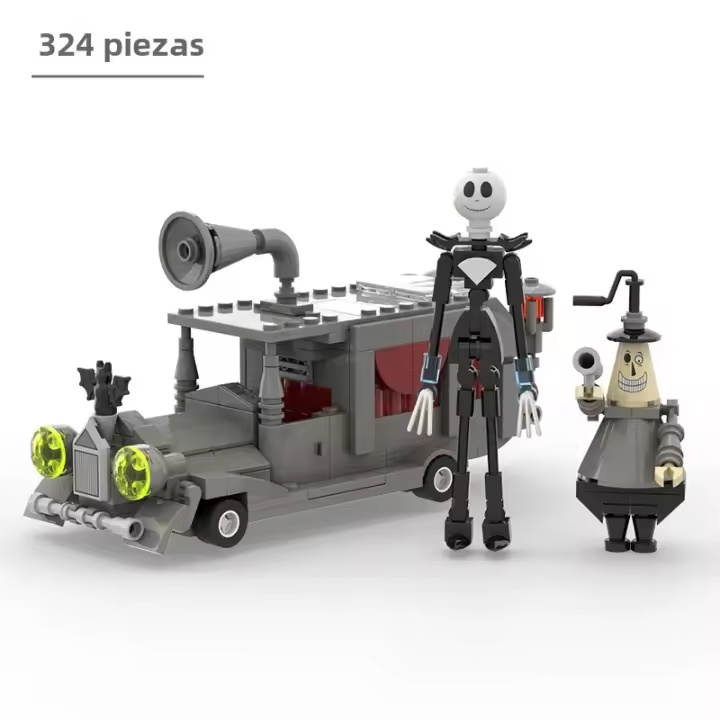 Juego De Construcción De Terror Para Halloween Con Jack Y El Alcalde De La Ciudad De Halloween 324 Piezas Regalo Para Niños - 1