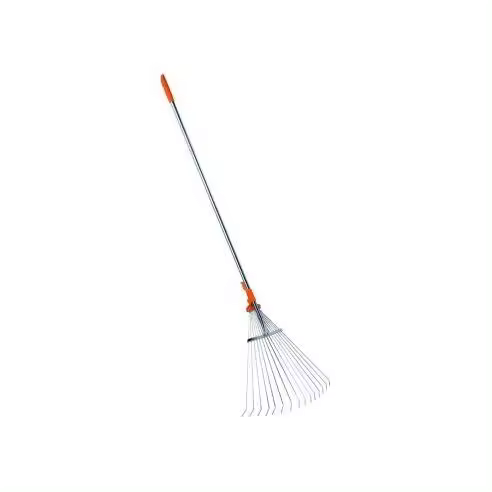 Stocker Rastrillo para Follaje Ajustable con Mango Telescópico - Herramienta de Jardinería - 1