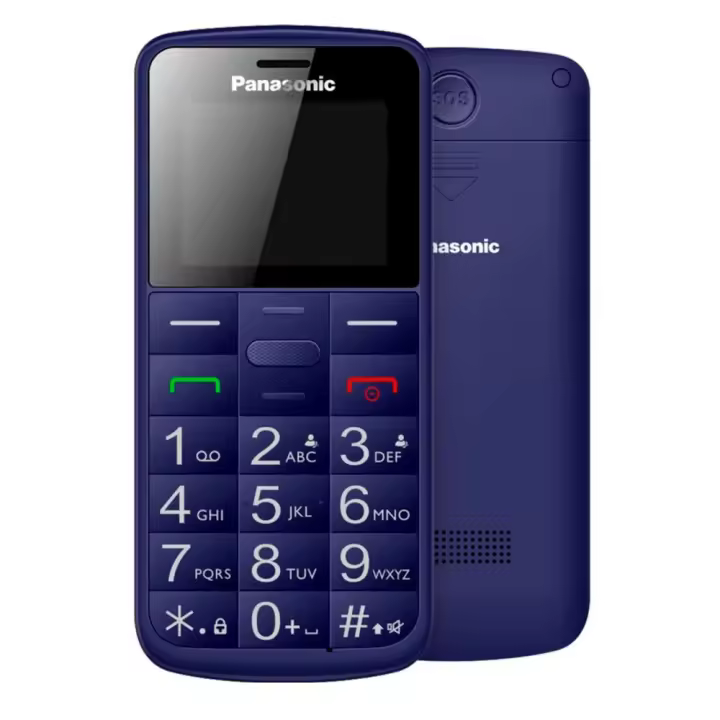 Panasonic KX-TU110 4,5 cm (1.77") Azul Característica del teléfono - 1