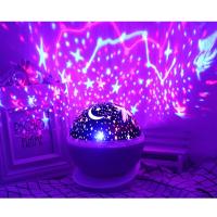 Lámpara Proyectora De Noche Rotativa Con Cielo Estrellado Y Unicornio Para Niños Y Bebés Luz LED Romántica USB/Batería AA Incluida - details 13