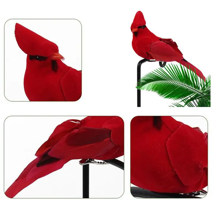 Modelo De Pájaro Creativo En Espuma Imitación De Paloma Para Decoración De Jardín Figura De Bird Sculpture Artificial - 1