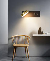 Lámpara De Pared Moderna Para Interior Con Interfaz USB Y Iluminación LED Táctil De 3 Colores Para Sala De Estar Dormitorio Pasillo - details 14