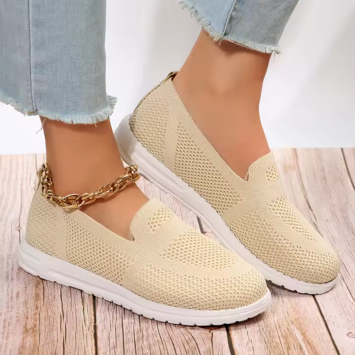 Zapatos Casuales Para Mujer Verano 2024 Transpirables Y Ligeros Zapatillas De Correr Sin Costuras Talla Verdadera Envío Gratis - 1