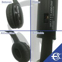 Cascos Inalámbricos Euroxanty con Soporte y Radio Integrada | Cómodo Diseño | Conexión Inalámbrica | Función de Chat - details 4