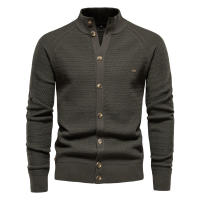 Tops europeos y americanos, cárdigans nuevos de otoño e invierno, suéteres para hombres, suéteres de negocios de alta calidad, suéteres para hombres - details 2
