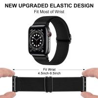 Nylon Strap for Apple watch band 44mm 40mm 38mm 42mm ultra 49mm SOLO LOOP bracelet correa iwatch series 7 SE 6 5 4 8 45mm 41mm - details 2
