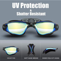 Gafas De Natación Profesionales Impermeables Anti-bufo Protección UV 100% Para Hombres Y Mujeres Adultos Jóvenes - details 4