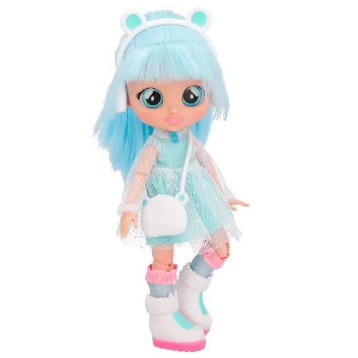 BFF BY BEBÉS LLORONES Kristal | Muñeca fashion Coleccionable con Pelo largo, Ropa de tela y 9 Accesorios - Juguete regalo para niñas y niños +5 Años - 1