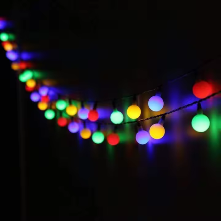Guirlande Lumineuse Solaire 100 LED 12m IP65 Etanche 8 Modos - 1