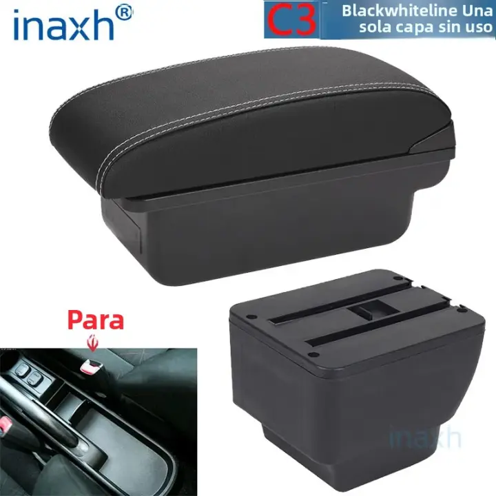 Soporte Central Para Coche MAZDA 2 Demio Caja De Almacenamiento Accesorios Interiores Piezas De Retrofits Material PU Cuero / Plástico ABS - 1