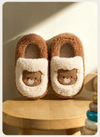 Chopines De Invierno Para Niños De Mario Cheeerful Con Estampado De Animales Cómodos Y Calientes Para El Hogar Material De Algodón - details 2