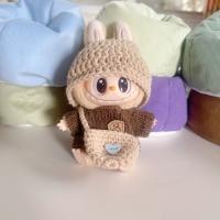 Ropa De Muñeca Para LABUBU Universal Ropa De Peluche Miniatura Para Idolos De Muñecas Labubu I II III Regalo Para Fans Material Algodón Y Lana Origen Guangdong - details 4
