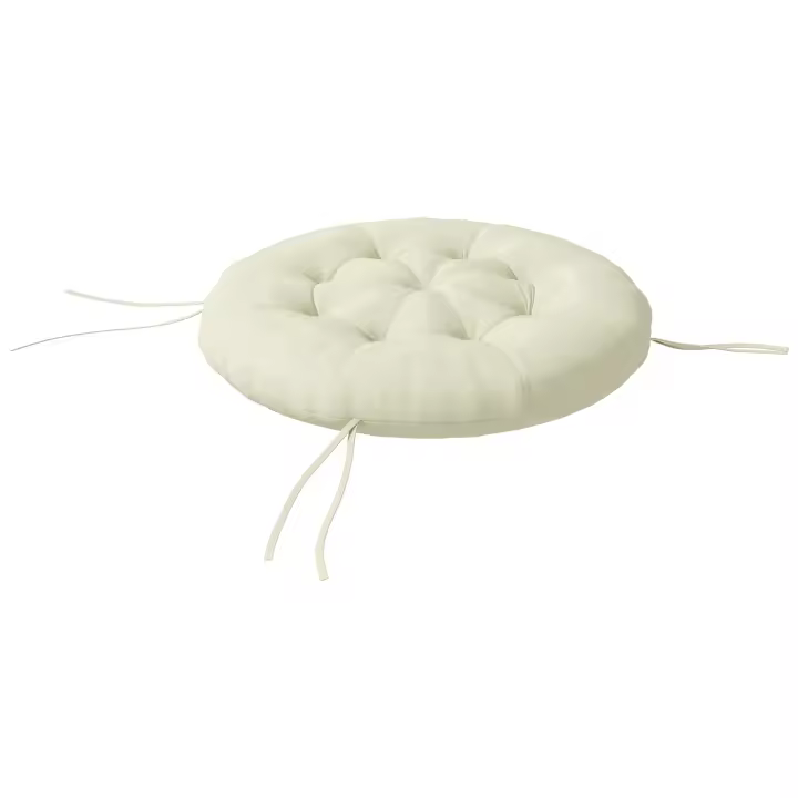 Outsunny Cojín para Silla de Jardín Cojín para Silla Moon Cojín para Asiento con Acolchado de 10 cm de Grosor Cojín para Silla, Poliéster, Beige - 1