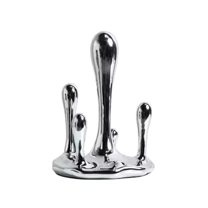 Resina Escultura Gota de Agua Abstracta - Decoración del Hogar - 1