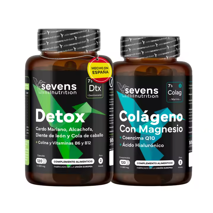 Pack Colágeno + Detox - Piel Radiante y Limpieza Hepática - 1
