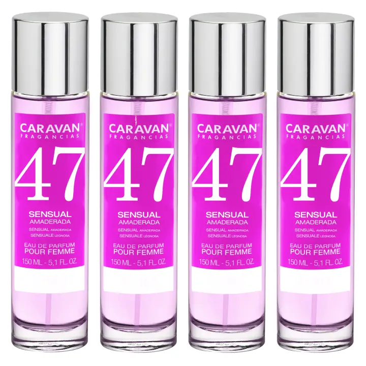 4x Caravan Perfume de Mujer Nº47 - 150ml. - 1