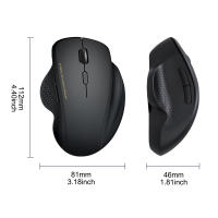 Ratón Inalámbrico 2.4G Para Laptop iPad Air pro Tablet PC Ratón Silencioso Portátil Para Computadora Y Juego Con USB Receiver - details 2