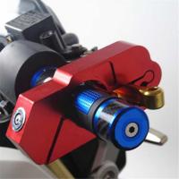 Cerradura De Manillar Para Motocicleta Antirrobo De Aleación De Aluminio Imitación De Acero Pull Rod Protección Para ATV Bikes De Calle Y Tierra - details 11