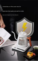 Hervidor Eléctrico De Acero Inoxidable 304 Con Calentamiento Rápido 1000W Indicador De Temperatura Para Café Y Agua - details 13