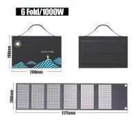 Kit De Panel Solar Flexible 1000W Sistema Fotovoltaico Con Cargador USB Y Batería Para Camping Y Energía Exterior - details 3