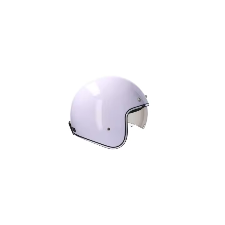 Shiro Helmets Casco Jet Saga Monocolor Rosa Totalmente Homologado Outlet - 1