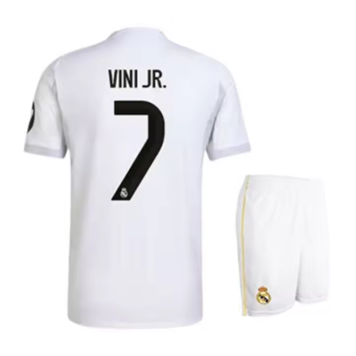 Conjunto Real Madrid Vini JR Primera Equipación 25/26 Réplica Oficial 83921 - 1