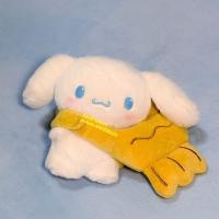 Muñeco De Peluche Sanrio Cinnamoroll De 13cm Kawaii Taiyaki Muñeco De Peluche De Dibujos Animados Para Regalo De Cumpleaños Para Amigos Material De Peluche Corto Y Relleno De Algodón PP - details 6