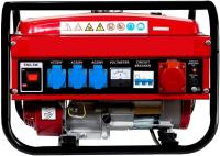 Generador Línea HD 5500W – Monofásico y Trifásico, Motor 4 Tiempos, Gasolina 15L (Rojo) - details 0