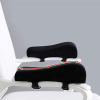 Almohadilla De Espuma De Memoria Para Soporte De Codo Y Alivio De Presión En El Brazaletes De Silla 1 Pieza Almohadilla De Cojín Rectangular De Poliéster/Celulosa - details 1