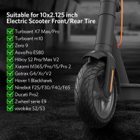 FGNS.Rueda Maciza para Patinete Electrico， Rueda Maciza de 10 Pulgadas 10x2,125 para Patinete Electrico XiaOmi M365/1s/Pro/Pro 2，Rueda de 10*2 Repuesto Antipinchazo Compatible con Nine bot F30 S2 S3 Kug ou M4,Gotrax G4 Vivobike S2 ​​Max / S3 Max, - details 1